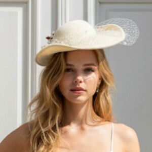 Sonni vintage wedding hat